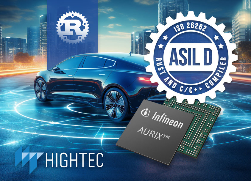 HighTec Pioneers the SDV Future with First ISO 26262 ASIL D Qualified Rust Compiler